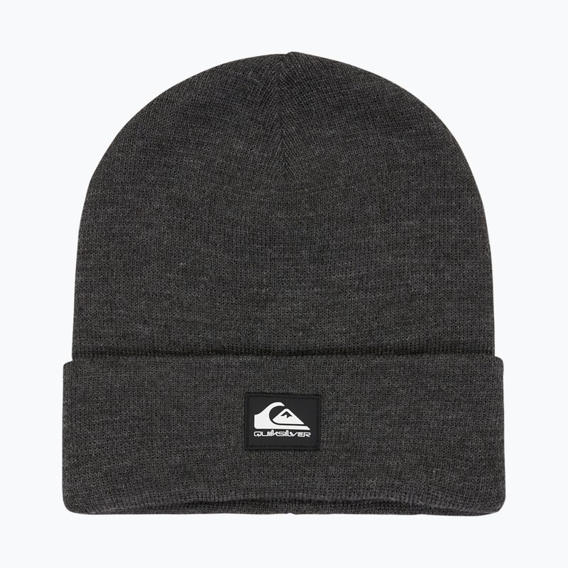 Шапка зимова чоловіча Quiksilver Brigade Beanie dark grey heather 5