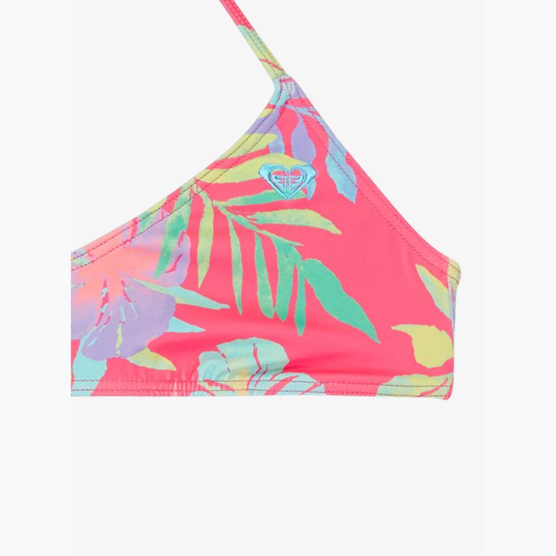 Купальник роздільний дитячий ROXY Aquarella Tri Bralette Set sangria sunset 3