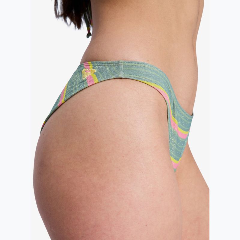 Нижня частина купальника ROXY Ocean Dreamer Cheeky oil green say it with stripes 6