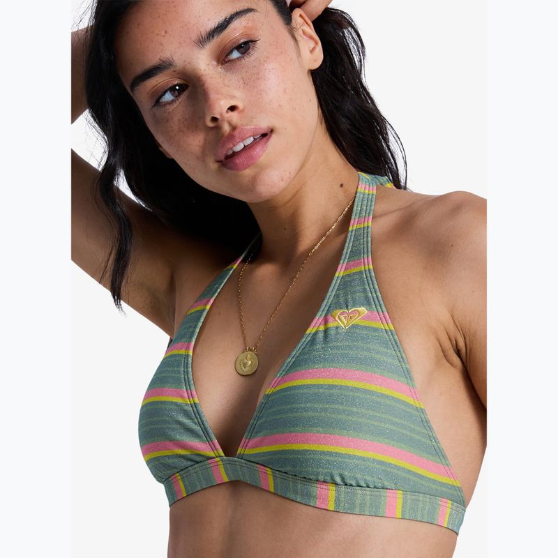 Верхня частина купальника ROXY Ocean Dreamer Fixed Tri oil green say it with stripes 5