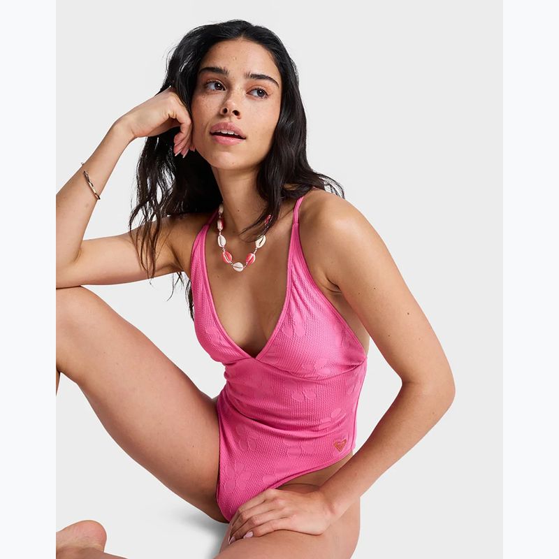 Купальник суцільний жіночий ROXY Paradise HI sangria sunset 8