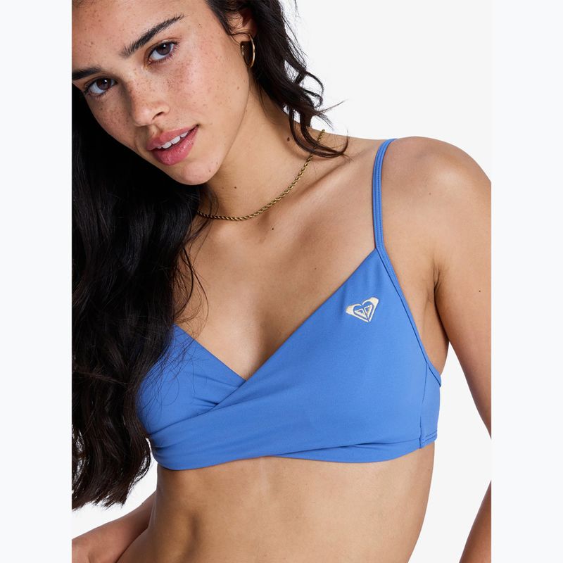 Верхня частина купальника ROXY Solid Essentials Wrap Bralette dutch blue 5