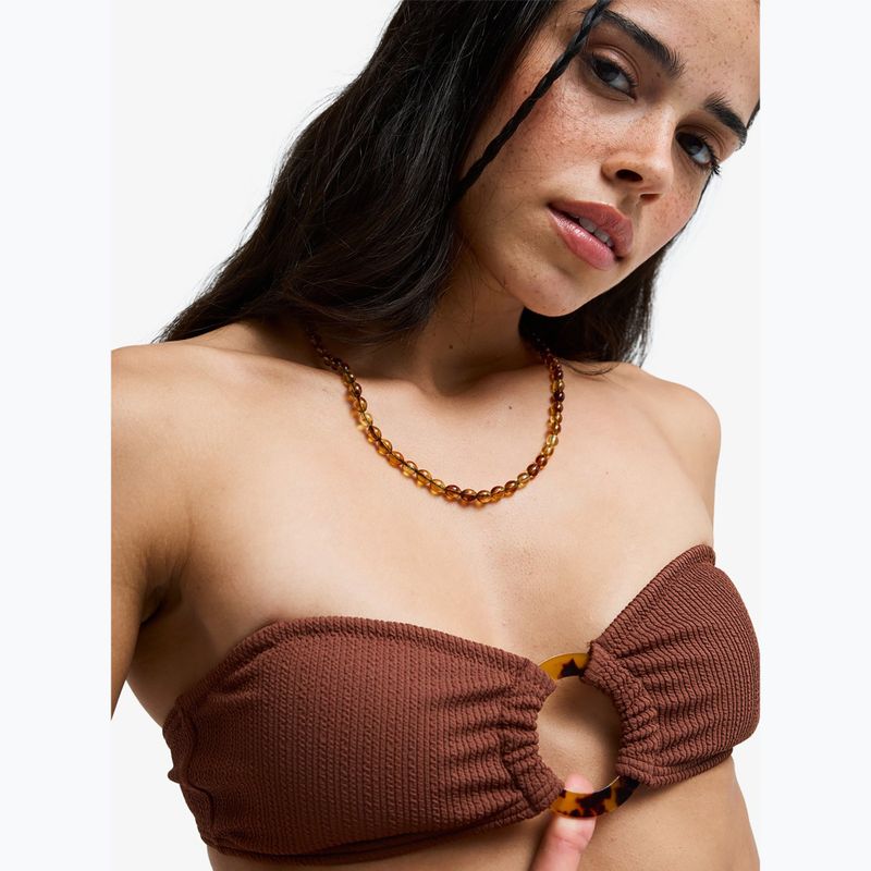 Верхня частина купальника ROXY Sunshine Bandeau cappuccino 7