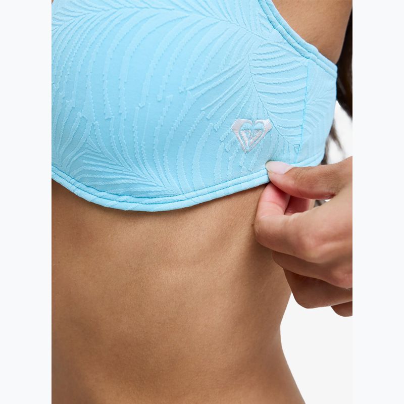 Верхня частина купальника ROXY Palm Dreams Elongated Tri tanager turquoise 6