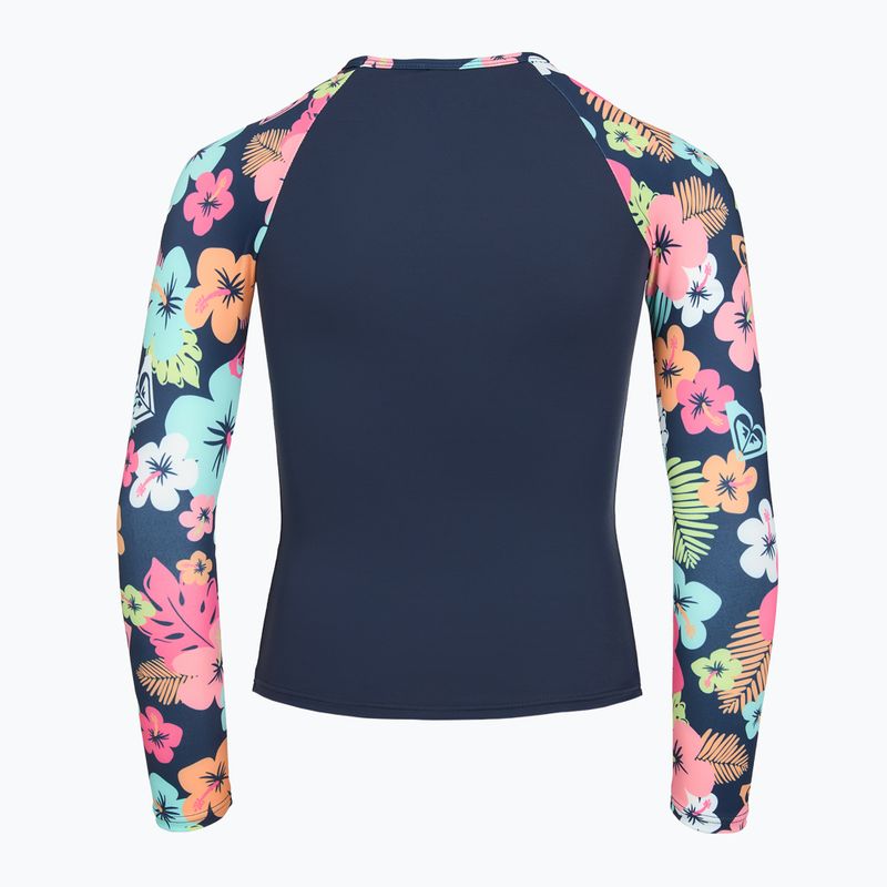 Лонгслів + низ від купальника ROXY Morning Flower Lycra Set mood indigo morning flowers 4