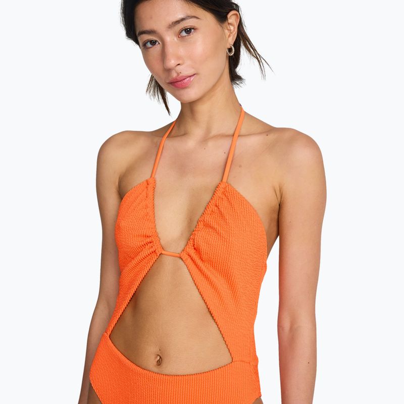 Жіночий суцільний купальник Billabong Summer High Salty One Piece fushion orange 5