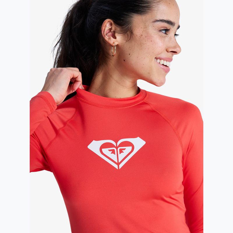 Лонгслів для плавання жіночий ROXY Whole Hearted hibiscus 5