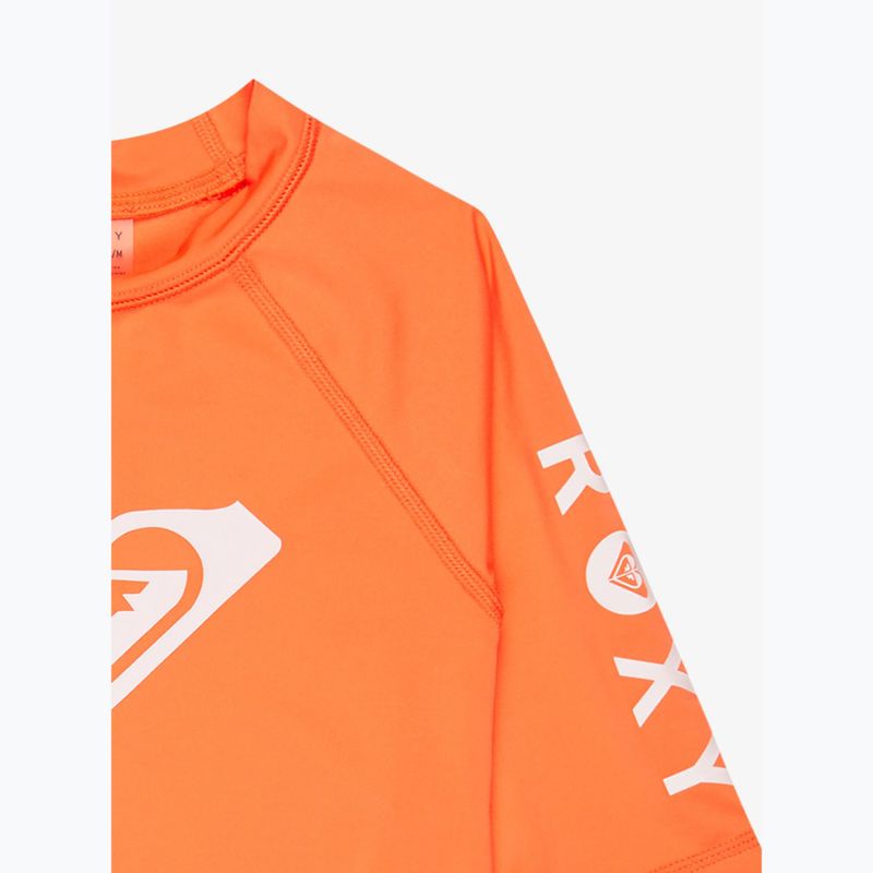 Футболка для плавання дитяча ROXY Whole Hearted camellia 3