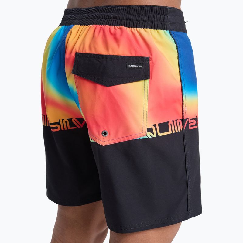 Шорти для плавання чоловічі Quiksilver Everyday Half Jam 16" black wordblock 8