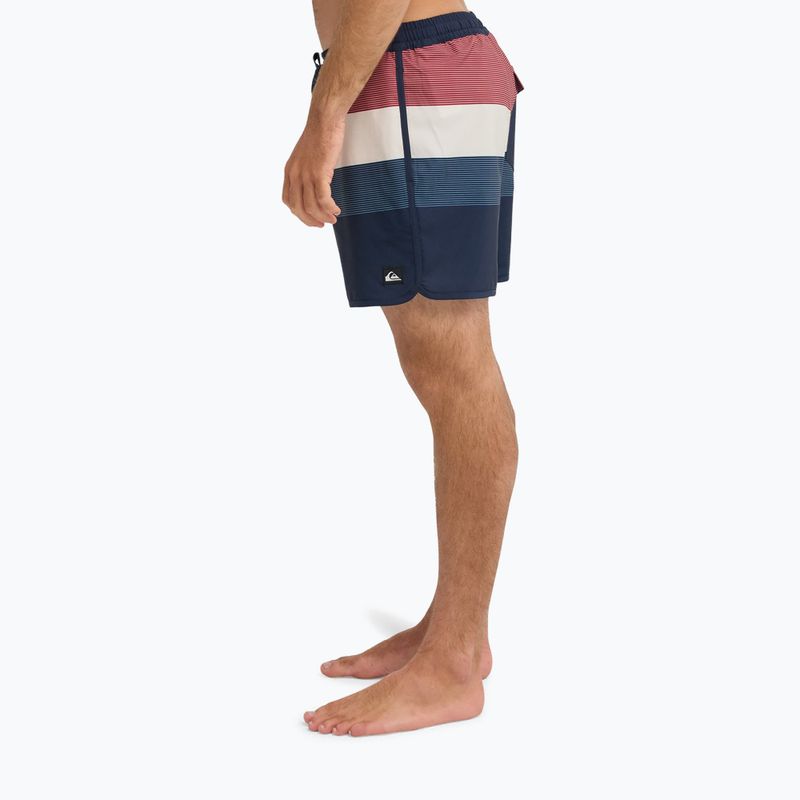 Шорти для плавання чоловічі Quiksilver Stretch Scallop Volley 16" dark navy tijuana 6