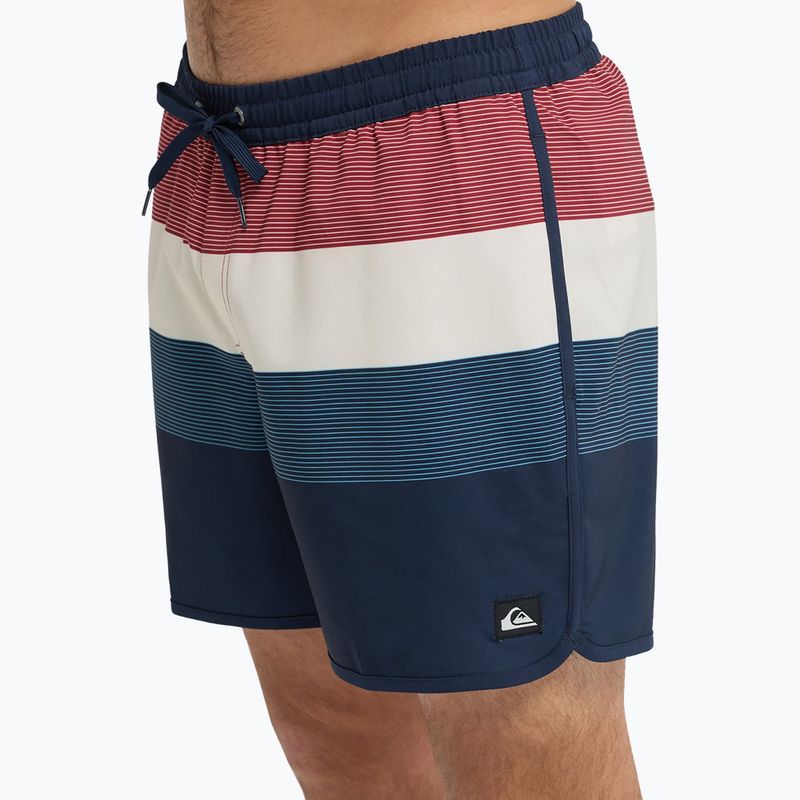Шорти для плавання чоловічі Quiksilver Stretch Scallop Volley 16" dark navy tijuana 7