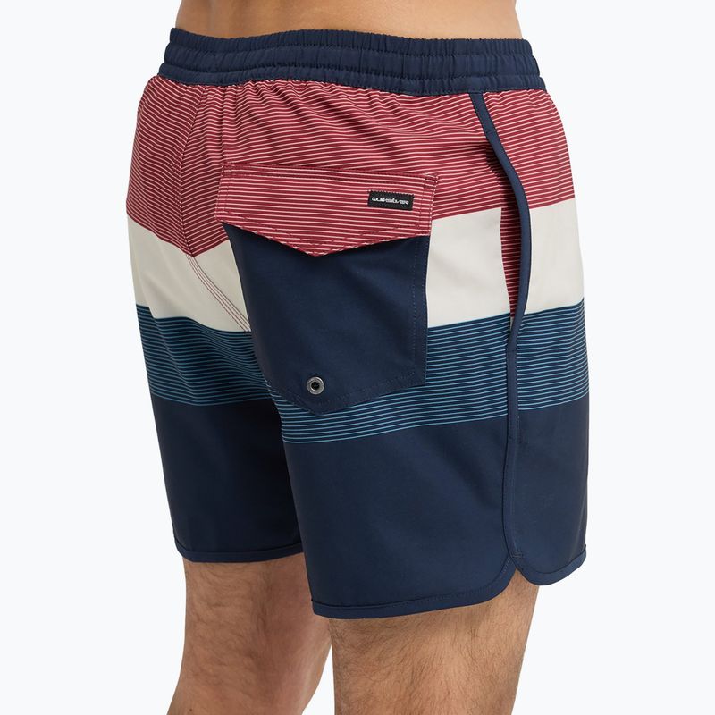 Шорти для плавання чоловічі Quiksilver Stretch Scallop Volley 16" dark navy tijuana 8