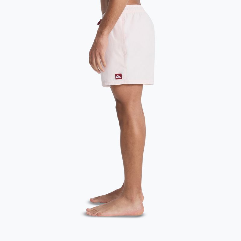 Шорти для плавання чоловічі Quiksilver Everyday Solid Volley 15" rosewater 5