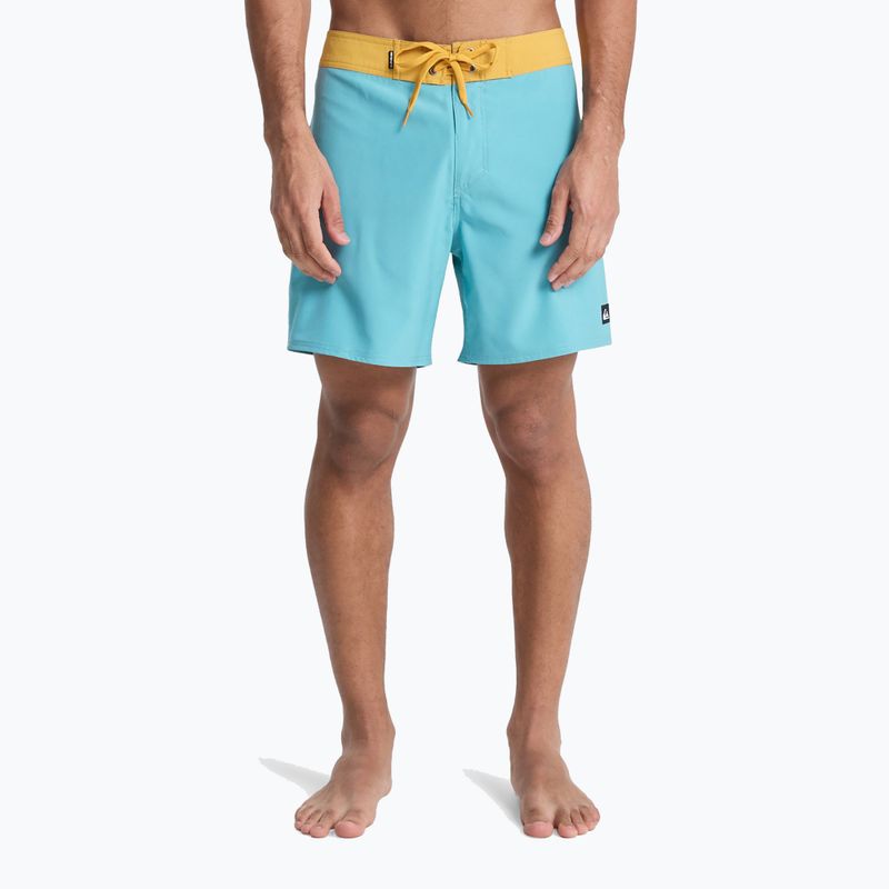 Шорти для плавання чоловічі Quiksilver Surfsilk Kaimana 16" aqua 3