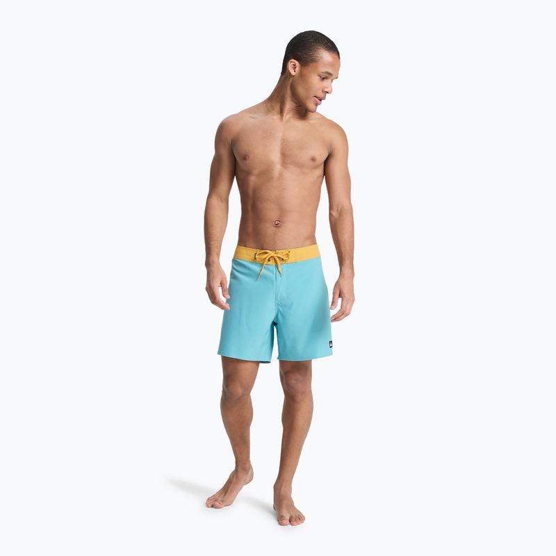 Шорти для плавання чоловічі Quiksilver Surfsilk Kaimana 16" aqua 4