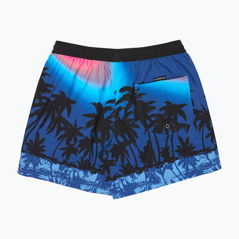 Шорти для плавання чоловічі Quiksilver Everyday Printed Volley 15" monaco blue thermotropics 2