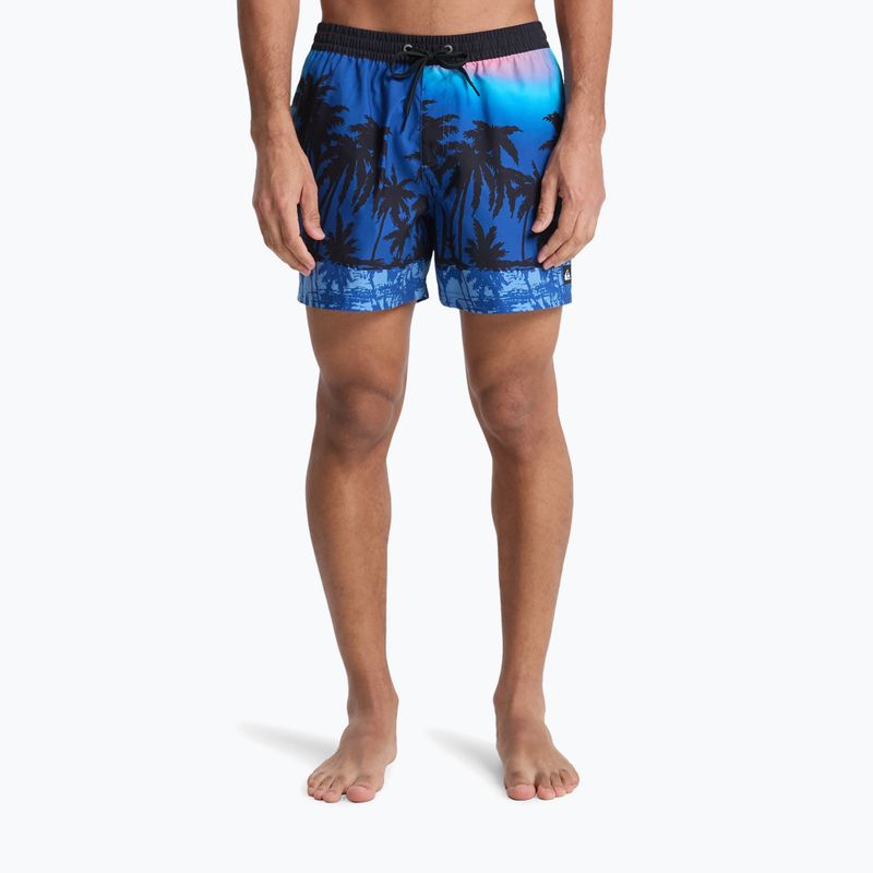 Шорти для плавання чоловічі Quiksilver Everyday Printed Volley 15" monaco blue thermotropics 3