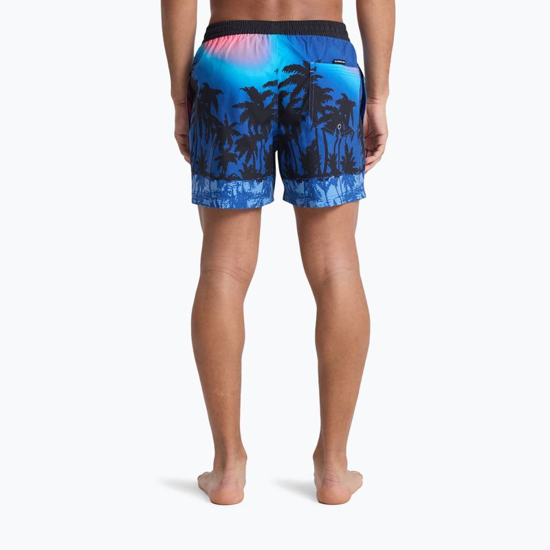 Шорти для плавання чоловічі Quiksilver Everyday Printed Volley 15" monaco blue thermotropics 5