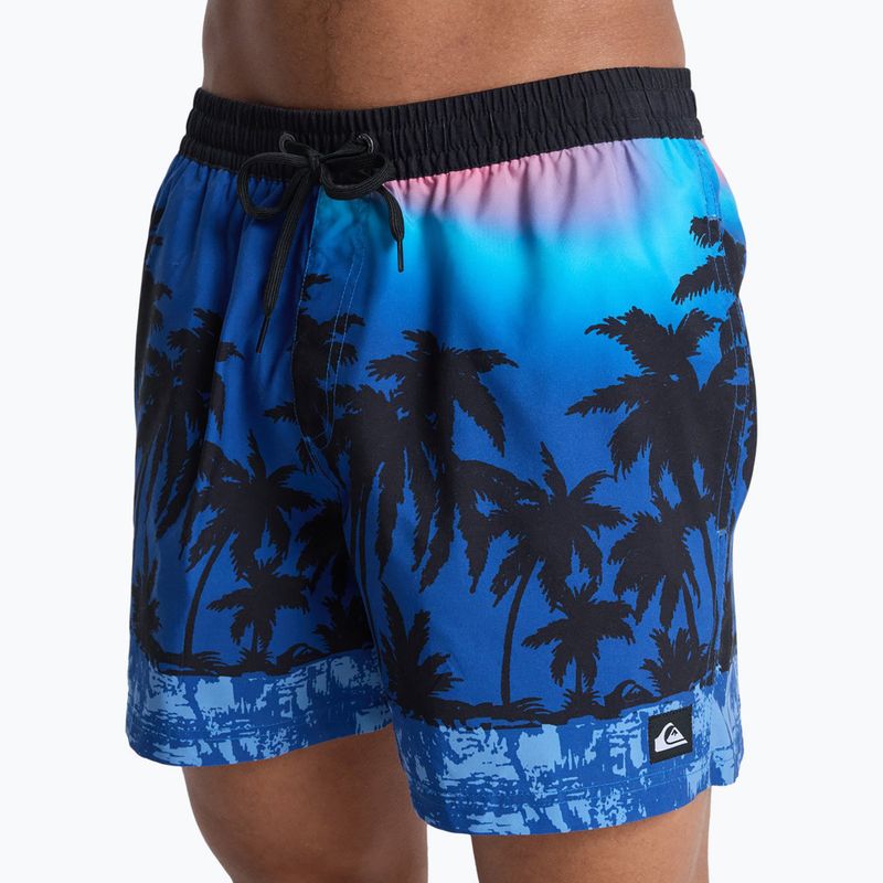 Шорти для плавання чоловічі Quiksilver Everyday Printed Volley 15" monaco blue thermotropics 7