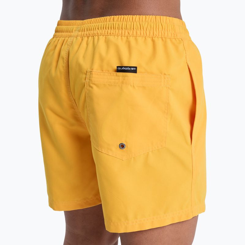 Шорти для плавання чоловічі Quiksilver Everyday Solid Volley 15" radiant yellow 8