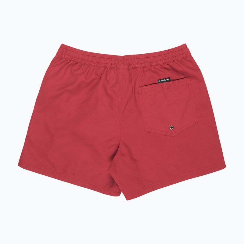 Шорти для плавання чоловічі Quiksilver Everyday Solid Volley 15" burnt russet 2