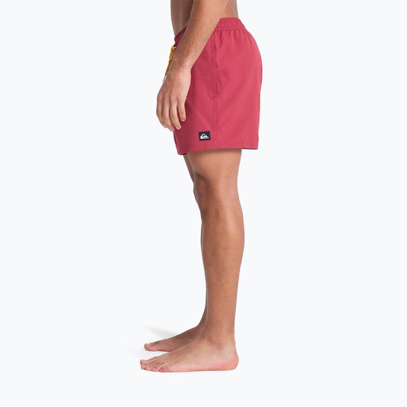 Шорти для плавання чоловічі Quiksilver Everyday Solid Volley 15" burnt russet 6