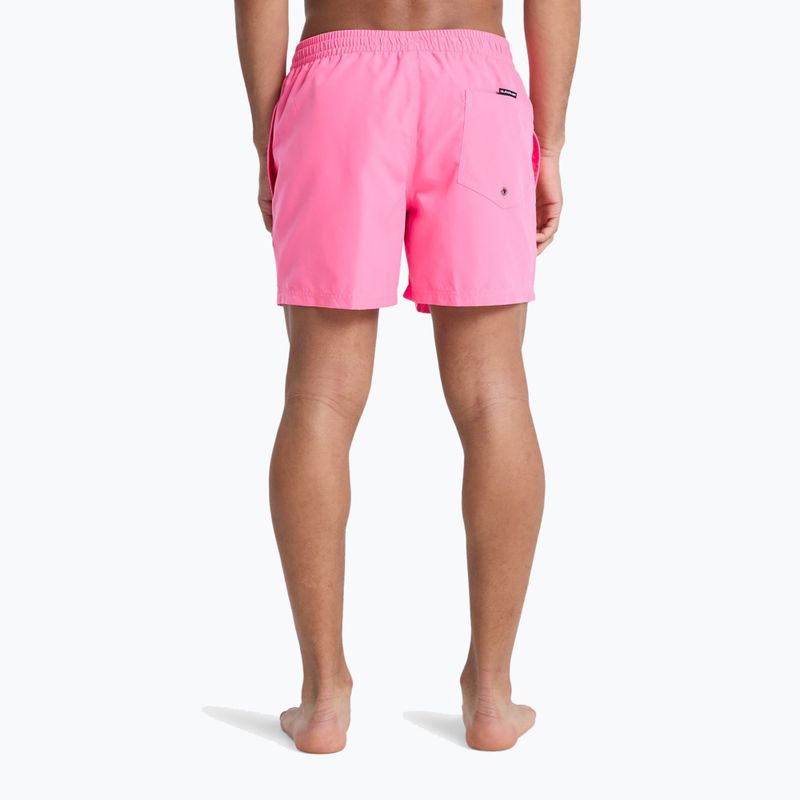 Шорти для плавання чоловічі Quiksilver Everyday Solid Volley 15" pink lemonade 5