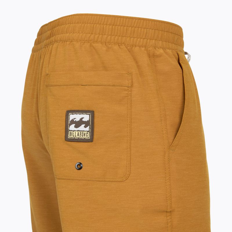 Шорти для плавання чоловічі Billabong Every Other Day Layback spice gold 4