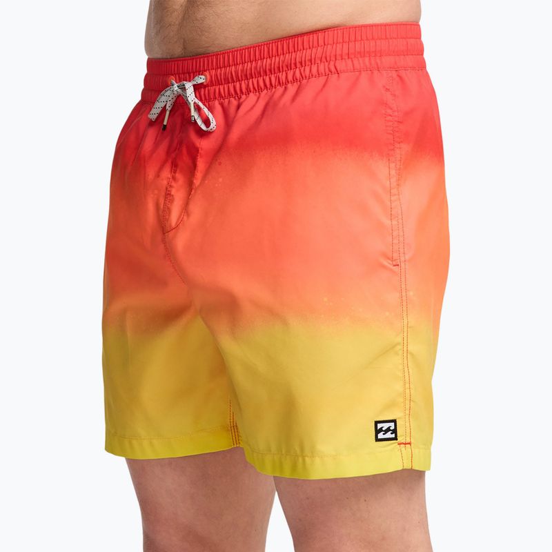 Шорти для плавання чоловічі Billabong All Day Fade Layback retro yellow 5
