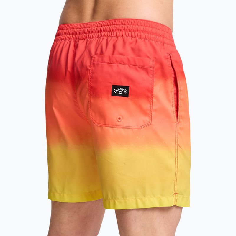 Шорти для плавання чоловічі Billabong All Day Fade Layback retro yellow 6