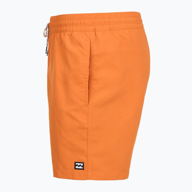 Шорти для плавання чоловічі Billabong All Day Layback clay orange 3