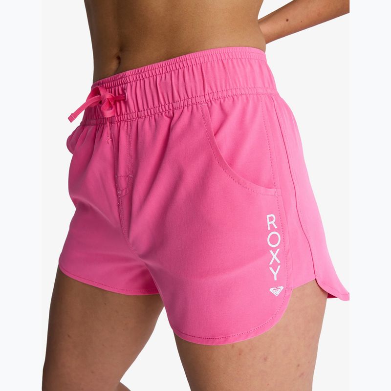 Шорти для плавання жіночі ROXY Wave 2'' sangria sunset 6