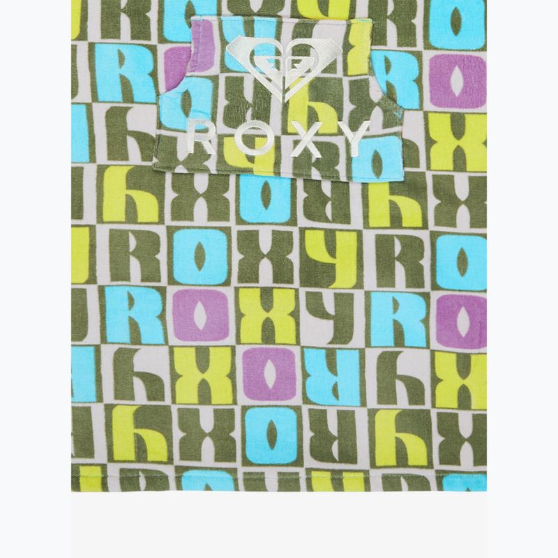 Пончо дитяче ROXY RG Stay Magical Printed oil green letter up 3