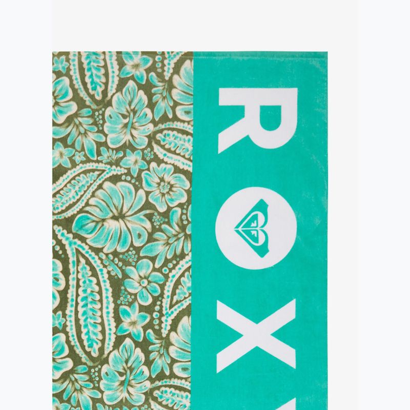 Рушник пляжний ROXY Cold Water Printed oil green wildside paisley 2