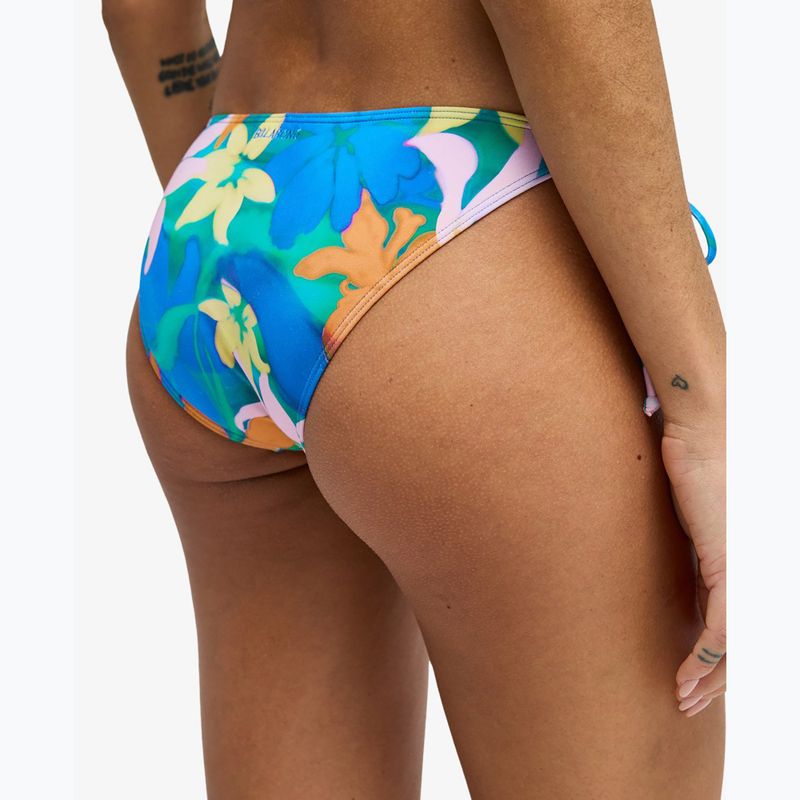 Нижня частина купальника Billabong Sol Searcher Tropic Tie Side aqua flores 4