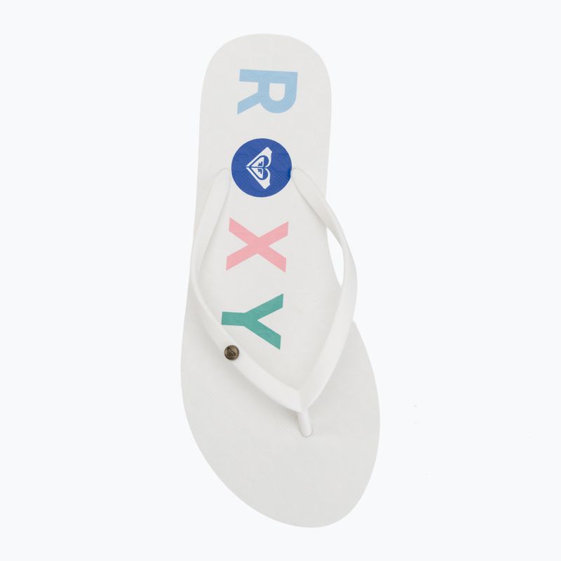Жіночі в'єтнамки ROXY Sandy III white multi 1 5