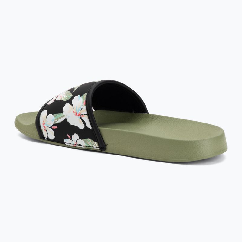Шльопанці жіночі ROXY Slippy IV oil green 3
