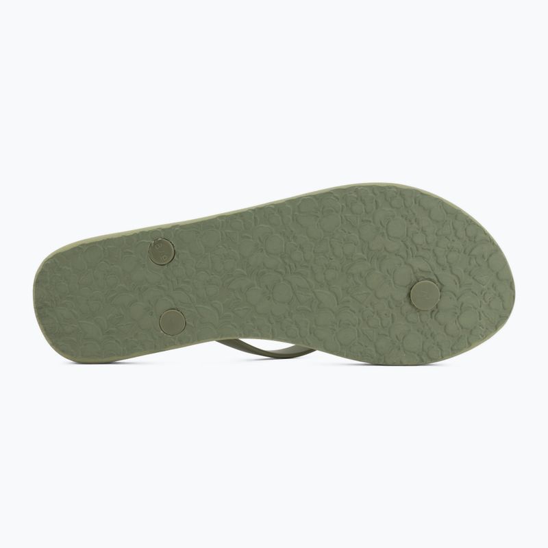 Жіночі японки ROXY Sandy III oil green 4