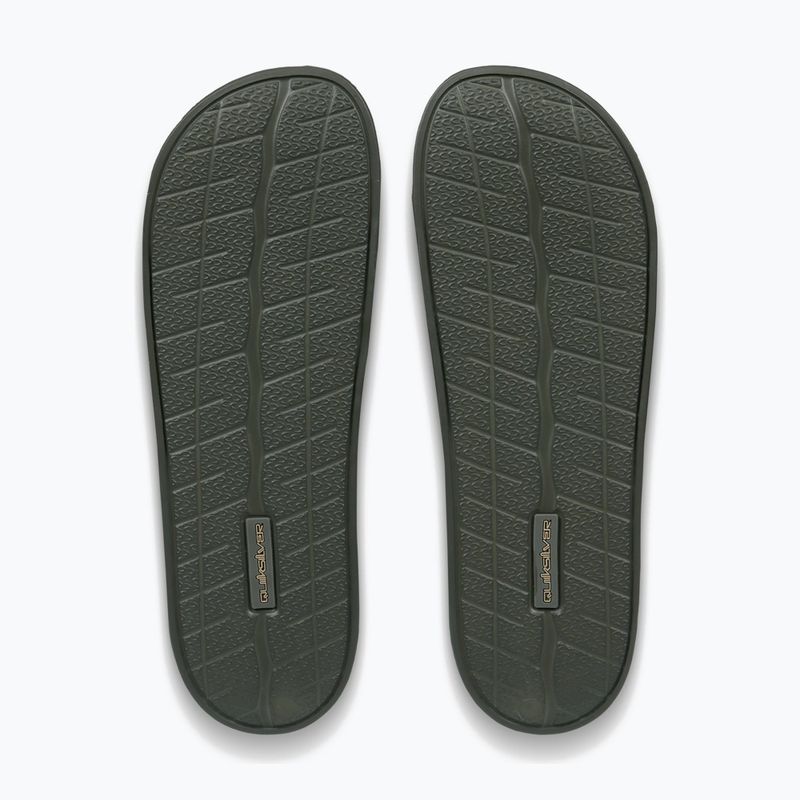 Шльопанці чоловічі Quiksilver Sessions Slide grape leaf 5