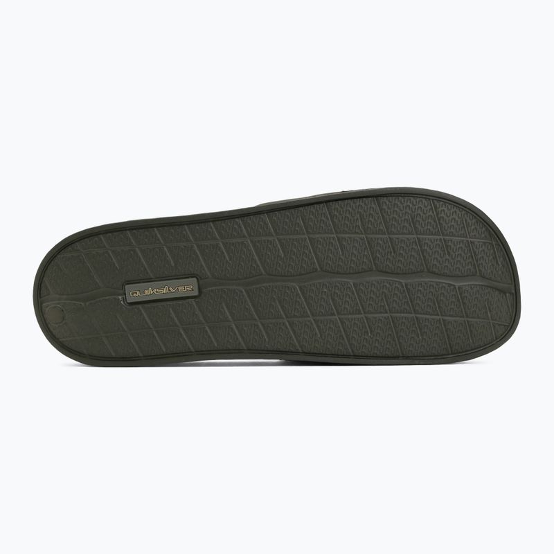 Шльопанці чоловічі Quiksilver Sessions Slide grape leaf 4