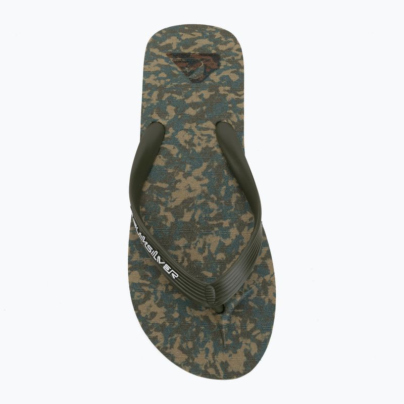 В'єтнамки чоловічі Quiksilver Molokai Recycled grape leaf 5
