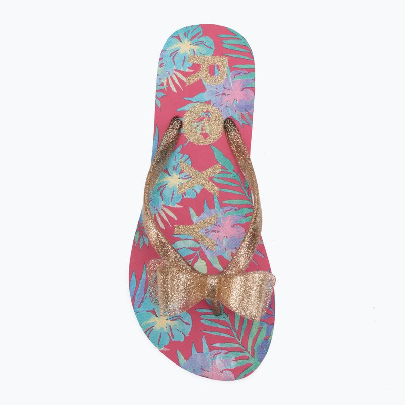 В'єтнамки дитячі ROXY Lulu IV pink multi camo 5