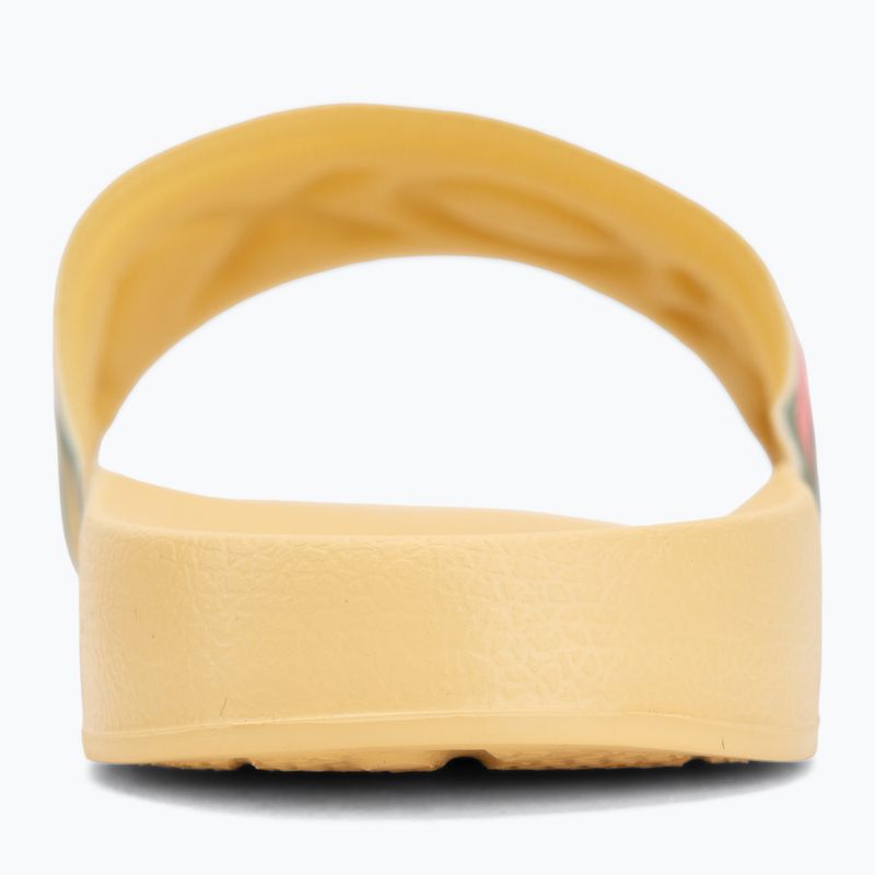 Шльопанці жіночі ROXY Slippy II Printed gold haze 6