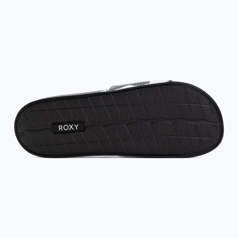 Шльопанці жіночі ROXY Slippy II Printed black multi 1 4