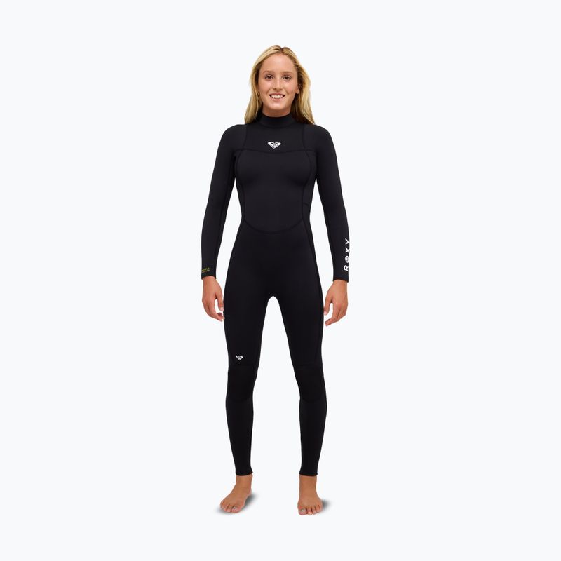 Гідрокостюм жіночий Pianka ROXY 3/2 mm SR School/Rental Back Zip black 2