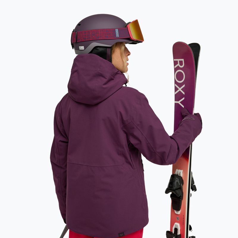 Куртка для сноуборда жіноча ROXY 20K Ice Haven blackberry wine 2