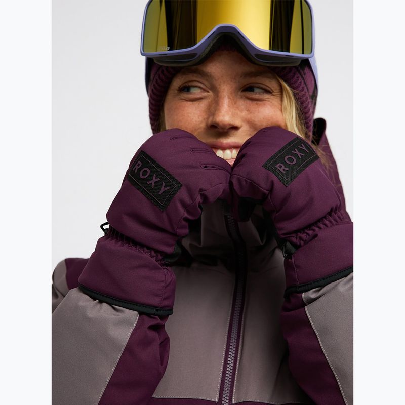Рукавиці для сноуборду жіночі ROXY Freshfield Blackberry Wine 3