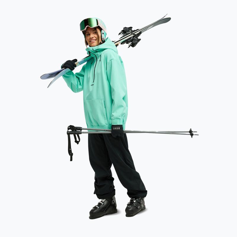 Куртка для сноуборда жіноча ROXY Frostbliss Softshell Overhead opal 2