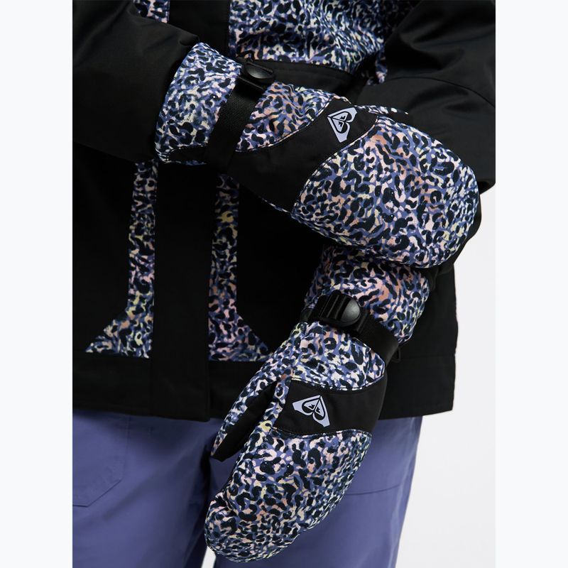 Рукавиці для сноуборду жіночі ROXY Jetty Mitt Twilight Purple Wildin Out 4