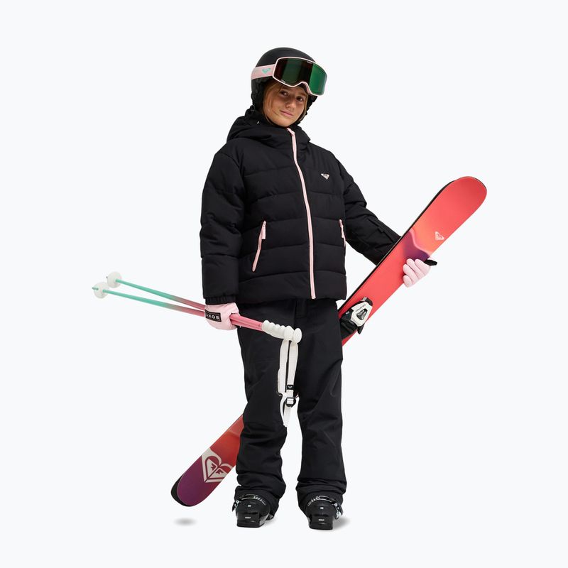Куртка для сноуборда дитяча ROXY Snowyhill Puffy true black 2